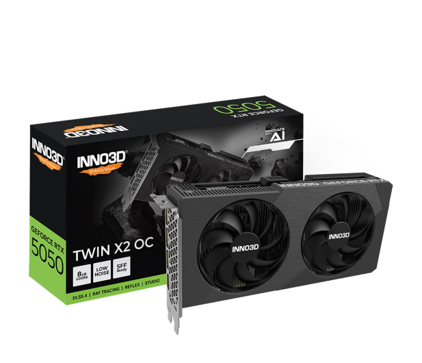 INNO3D GeForce RTX 5050 Twin X2 OC 8GB GDDR6 DLSS5 - 1344496 - zdjęcie
